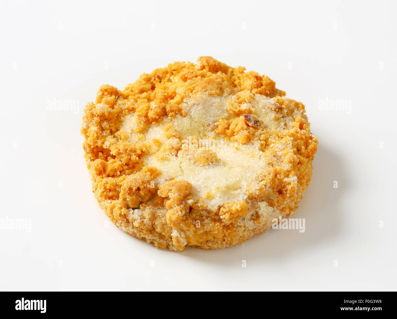 Mini Sbrisolona - Italiano cookie di farina di mais con le mandorle Foto Stock