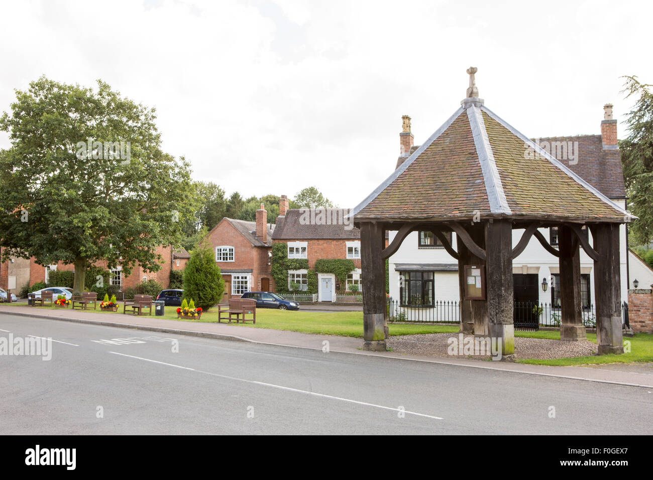 Il burro Cross , Abbots Bromley Foto Stock