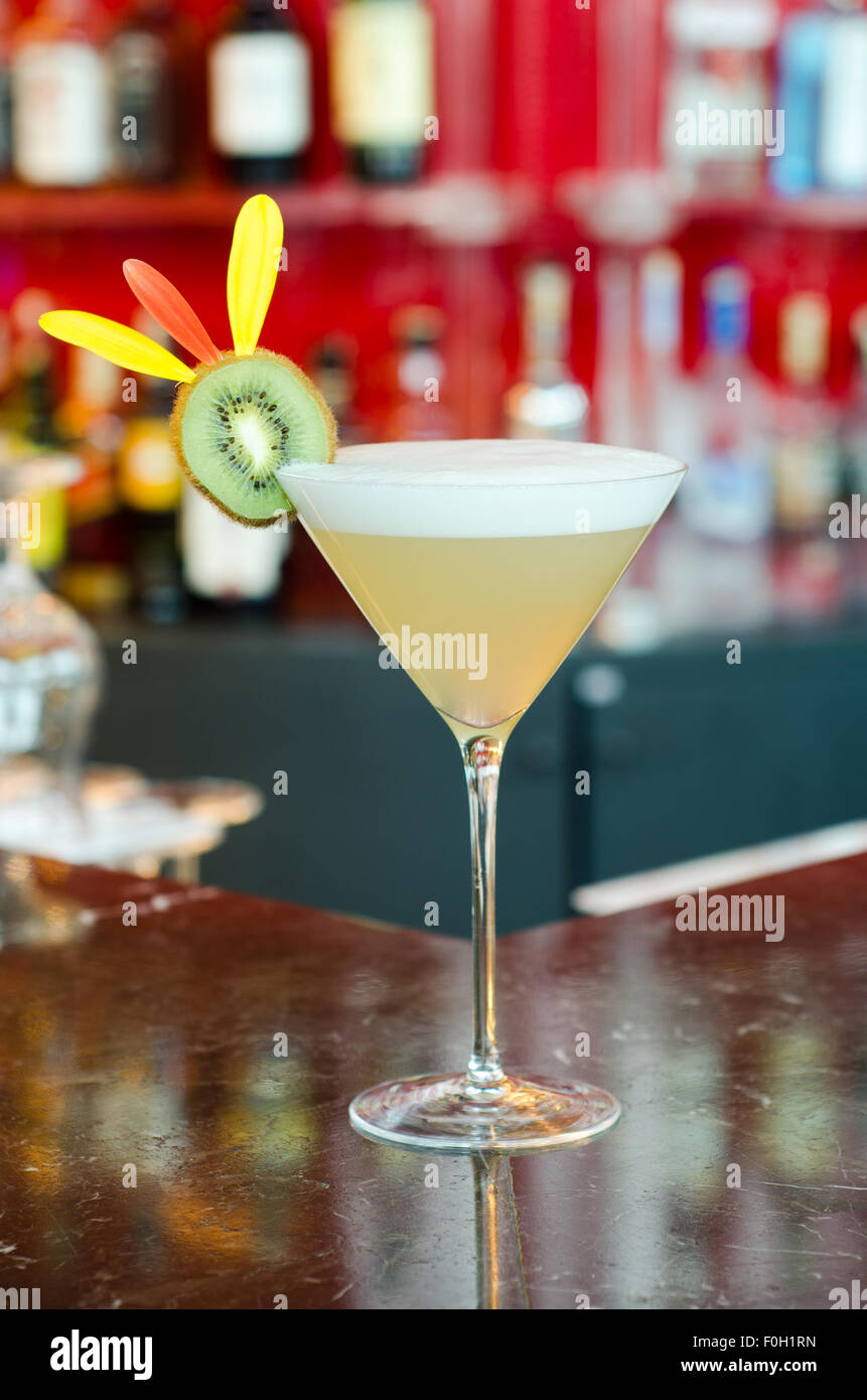 Pink Lady Cocktail Foto Stock