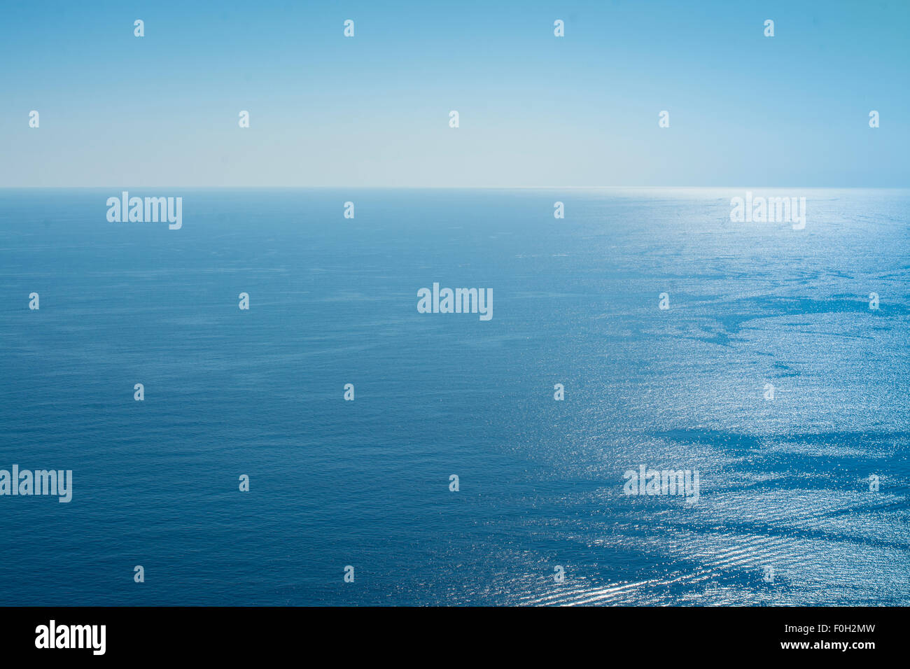 Blu oceano seascape Foto Stock