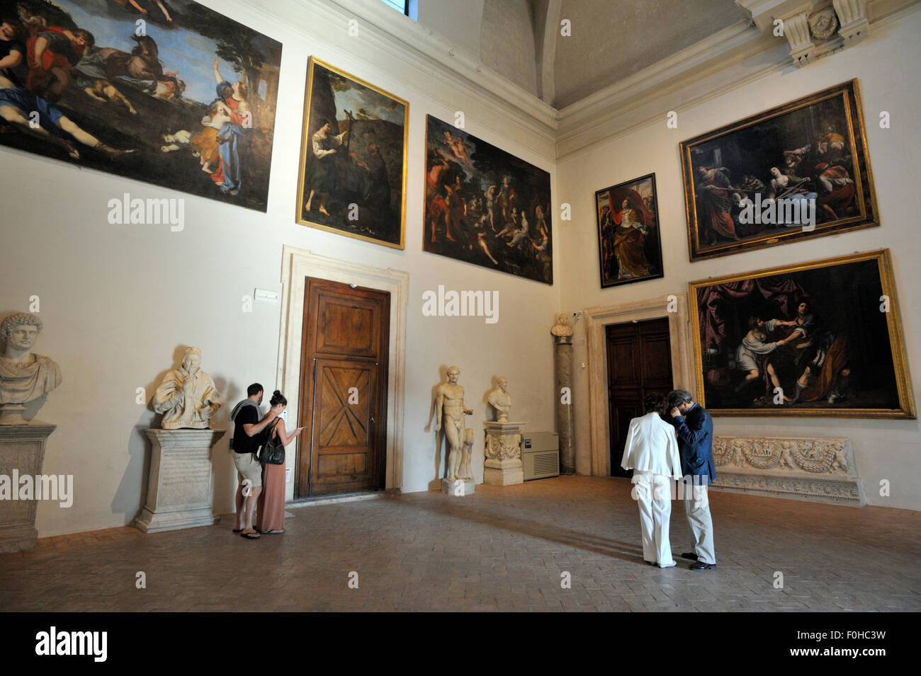 Italia, Roma, Palazzo Barberini, Galleria Nazionale d'Arte Antica, Galleria Nazionale d'Arte Antica Foto Stock