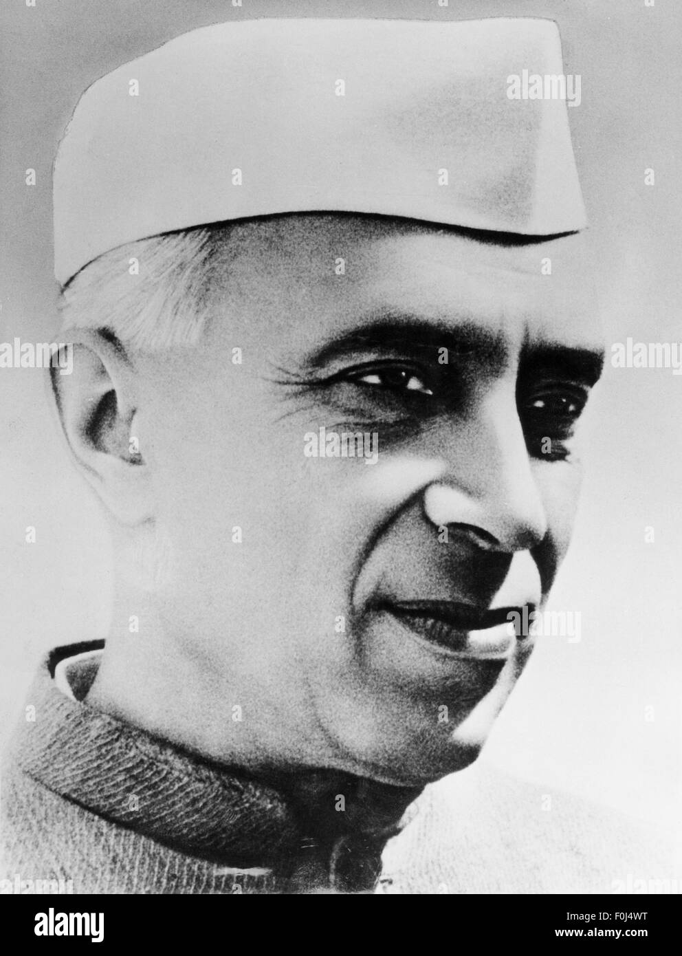 Nehru, Jawaharlal 'Pandit', 14.11.1889 - 27.5.1964, uomo politico indiano, ritratto, 1950s, Foto Stock