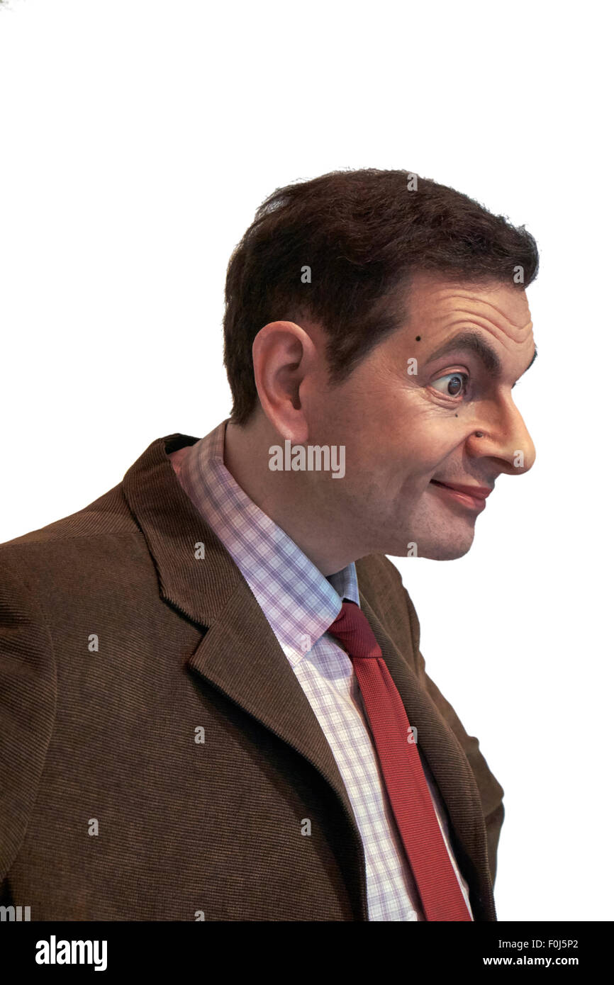 Mr Bean caratterizzato al Louis Tussaud Waxworks Pattaya Thailandia SUDEST ASIATICO Foto Stock