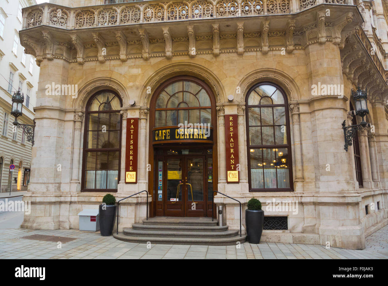 Il Cafe Central, Herrengasse, Altstadt, città vecchia, Vienna, Austria Foto Stock