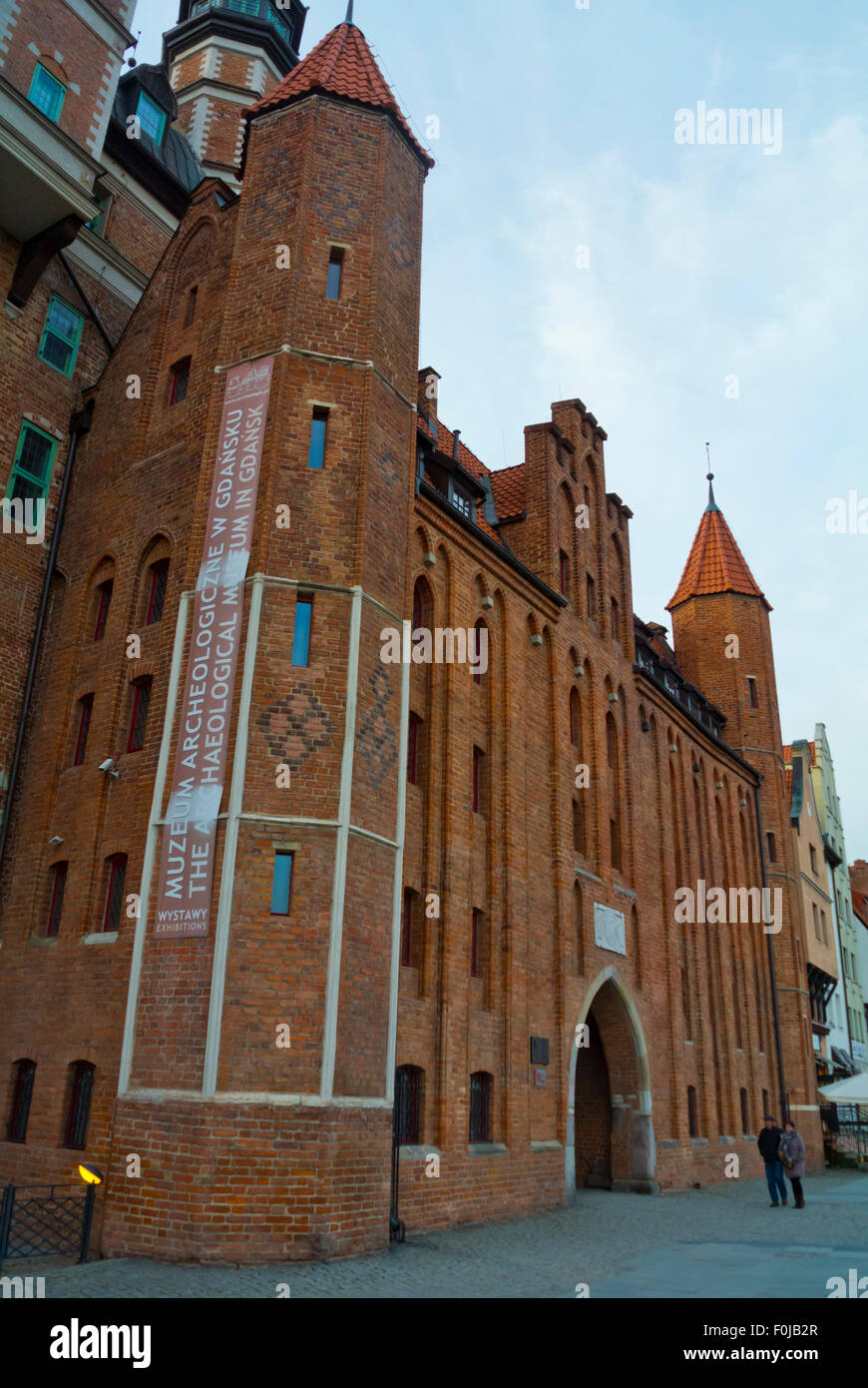 Archeologia museusm, città vecchia, Gdansk, provincia di Pomerania, Polonia Foto Stock