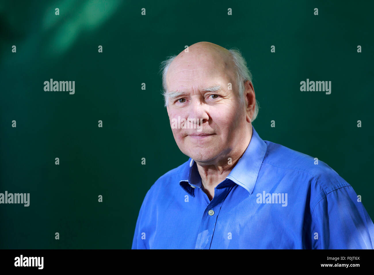 Edimburgo. Regno Unito. 17 Agosto, 2015. Edinburgh International Book Festival. John Lister-Kaye mostrato durante la Edinburgh International Book Festival. Credito: pak@ Mera/Alamy Live News Foto Stock
