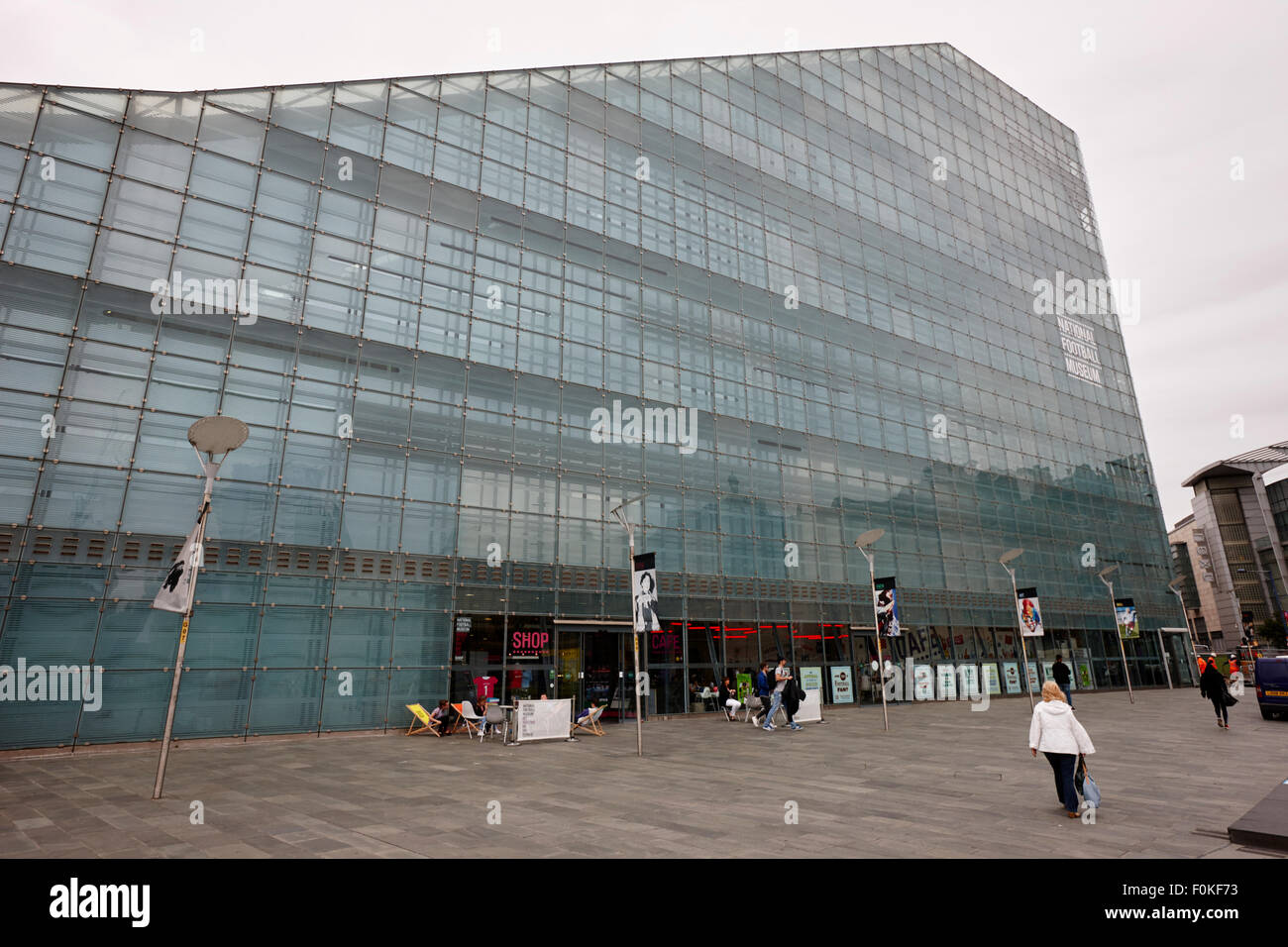 Museo Nazionale del Calcio Manchester Inghilterra England Regno Unito Foto Stock