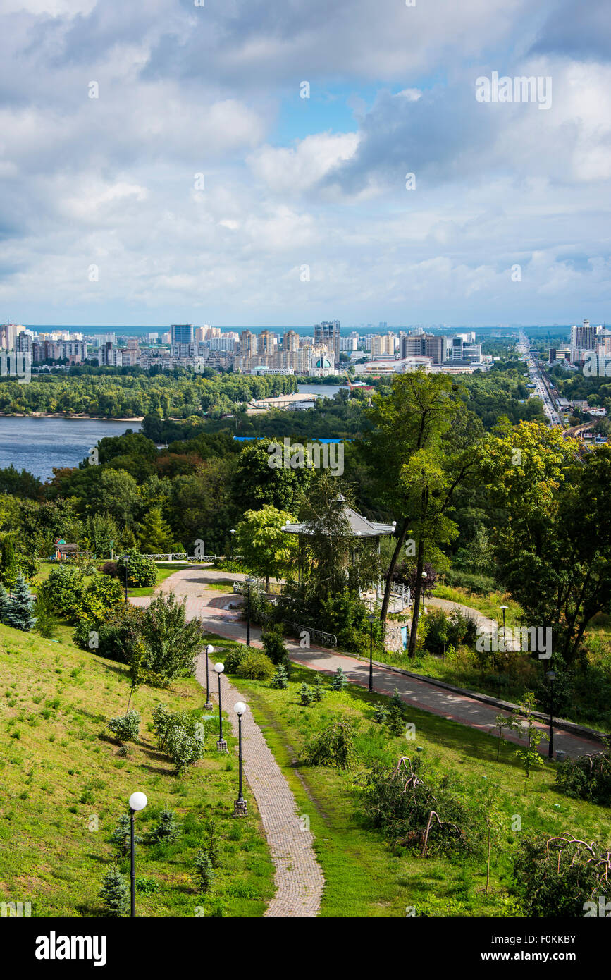 Ucraina, Kiev, cityscape Foto Stock