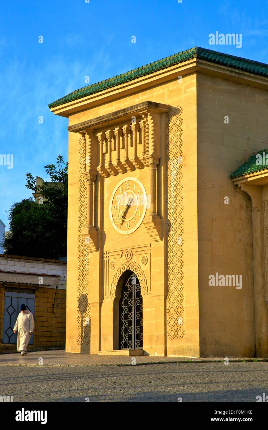Torre dell Orologio in Gran Socco, Tangeri, Marocco, Africa del Nord Foto Stock