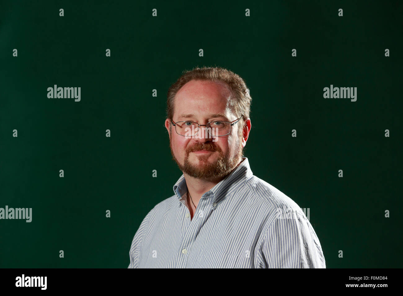 Edimburgo. Regno Unito. 17 Agosto. Edinburgh International Book Festival. foto di Stuart MacBride durante Edinburgh International Book Festival. Credito: pak@ Mera/Alamy Live News Foto Stock