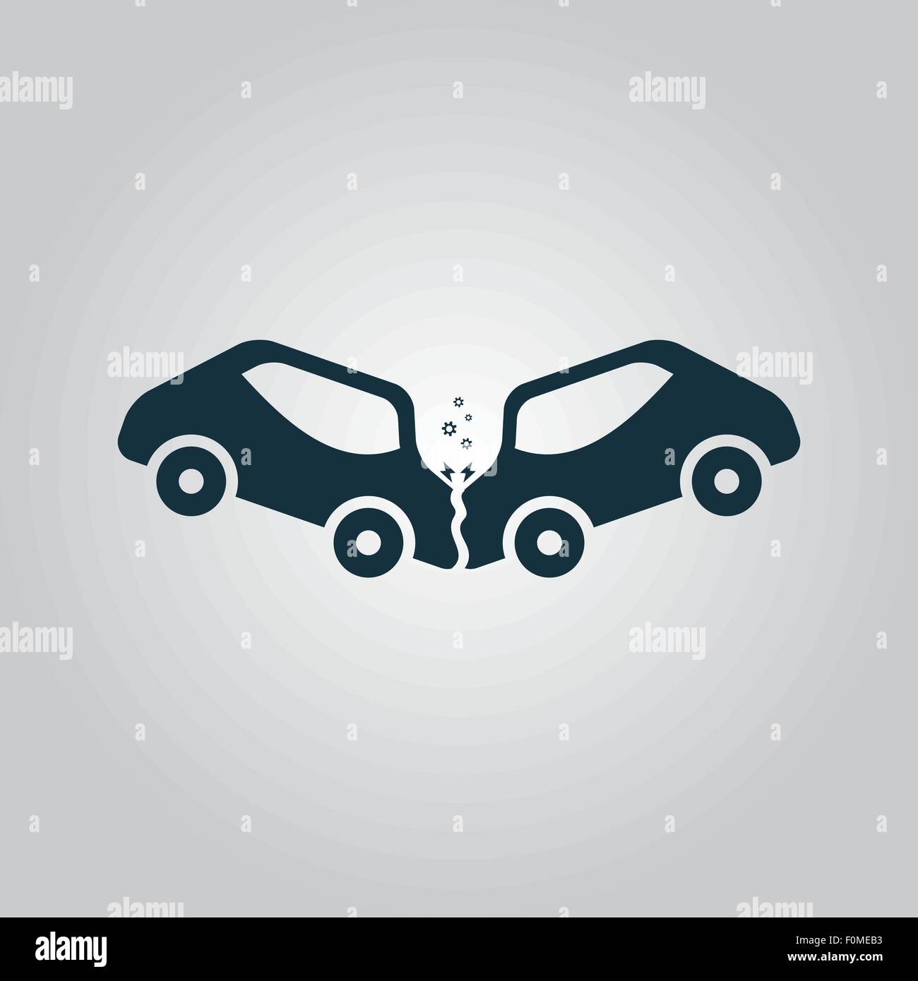 Upside down car Immagini Vettoriali Stock - Alamy