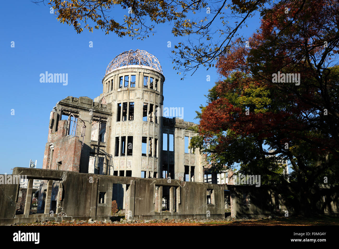 La Cupola della Bomba Atomica, Hiroshima, Western Honshu, Giappone, Asia Foto Stock