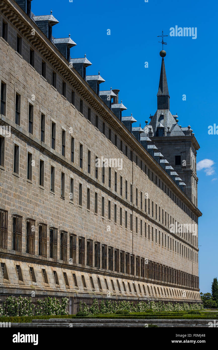 Il Real Sito di San Lorenzo de El Escorial, Spagna Foto Stock