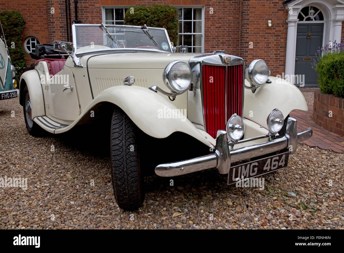 Anni Cinquanta mg convertibile auto sportive auto classica Fladbury REGNO UNITO Foto Stock