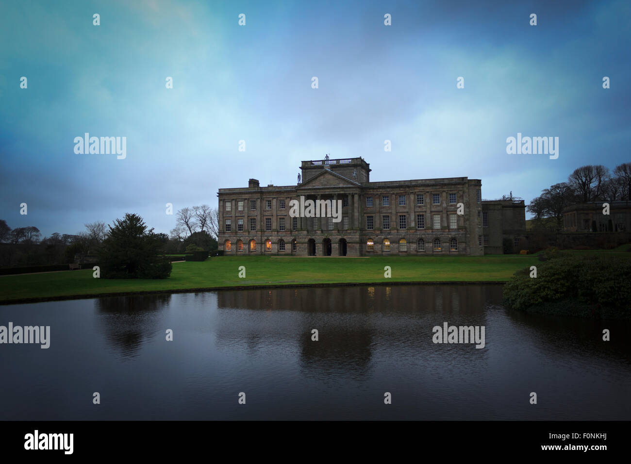 Lyme Park è un grande podere situato a sud di Disley, Cheshire, Inghilterra. Foto Stock