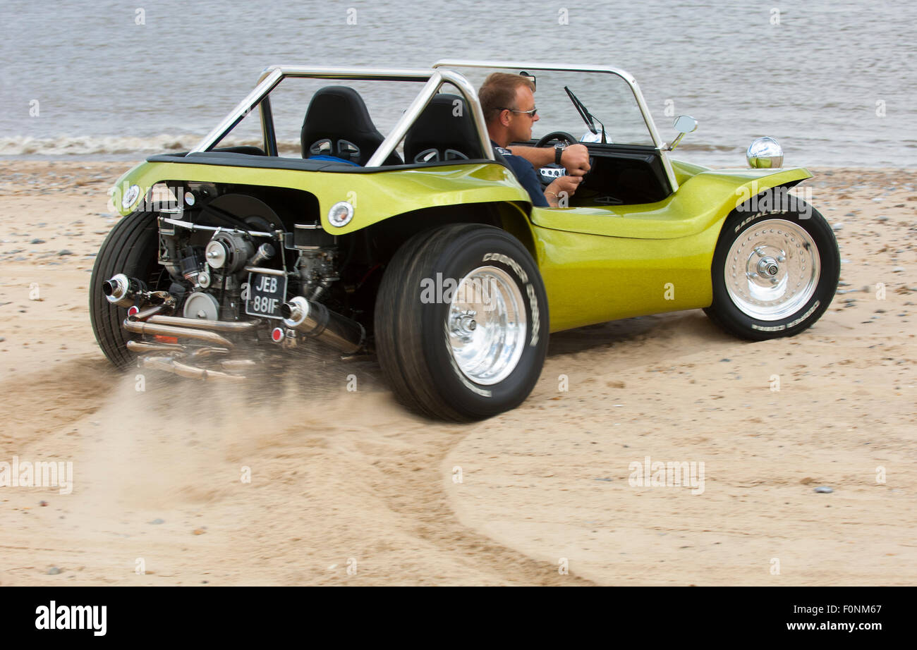 sabbia. VW Beetle basato dune buggy car 