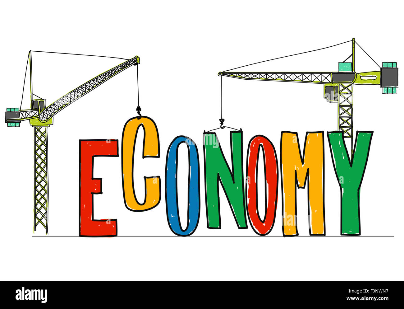 Economia Contabilità Finanziaria Business Concetto di investimento Foto Stock