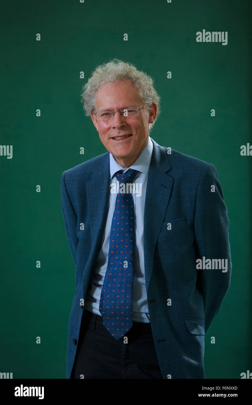 Edimburgo. Regno Unito. 19 Agosto. Edinburgh International Book Festival. Giorno 4 Edinburgh International Book Festival si svolge a Charlotte Square Gardens. Foto di David Carpenter. Direttore dell'Istituto per la salute e ambiente a UAlbany. © © © Credito: pak@ Mera/Alamy Live News Foto Stock