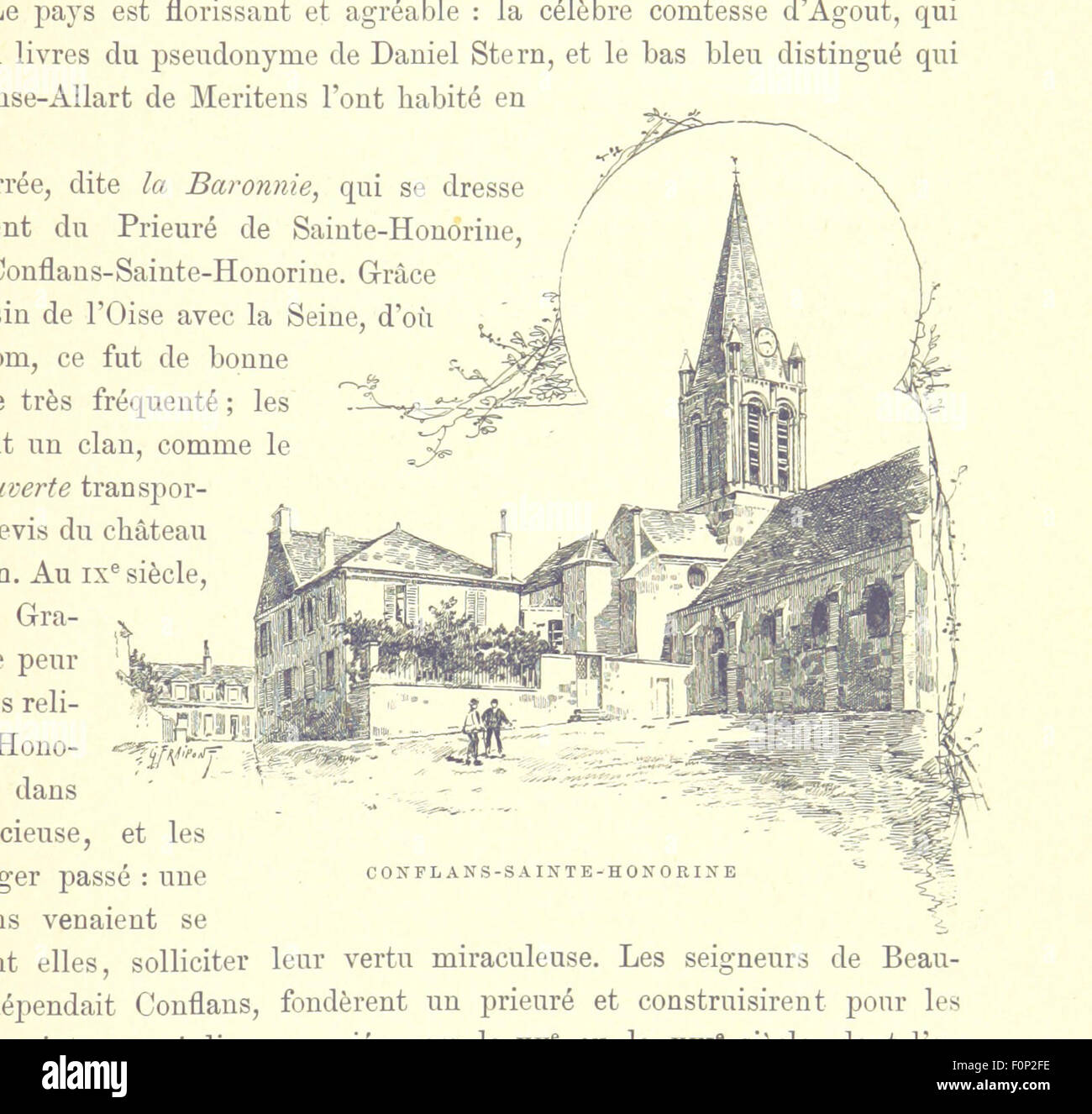 Les dintorni de Paris. Ouvrage illustré de ... dessins d'après natura par G. Fraipont et accompagné d'une carte, etc immagine presa da pagina 537 di 'Les dintorni de Paris Foto Stock