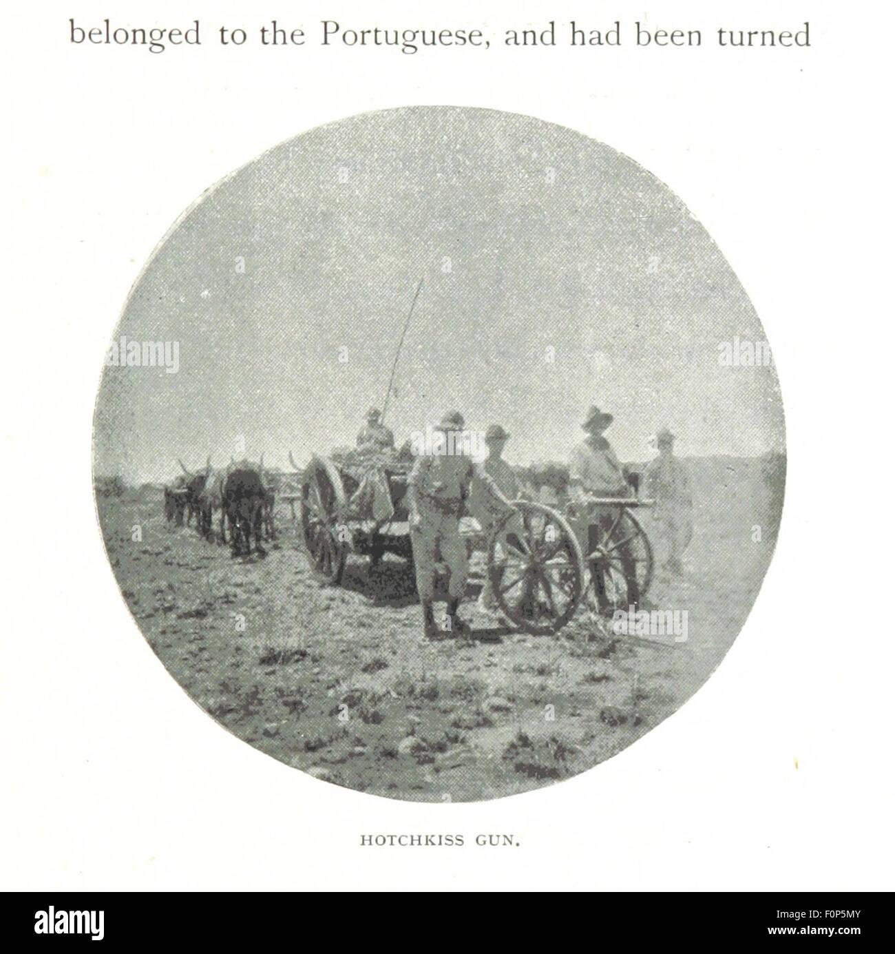 Immagine tratta da pagina 207 di "con Wilson a Matabeleland", un'opera che combina sport e guerra in Zambesia, con numerose illustrazioni da fotografie e una mappa. Il libro discute il conflitto e l'esplorazione nella regione durante il periodo coloniale. Foto Stock