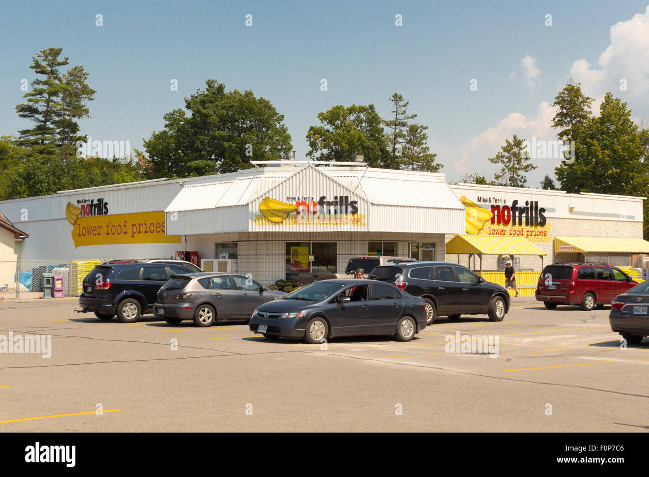 Niente fronzoli Grocey Store in Grand Bend, Ontario, Canada Foto Stock