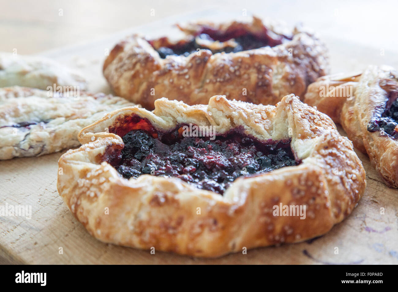 La prima colazione La pasticceria Foto Stock