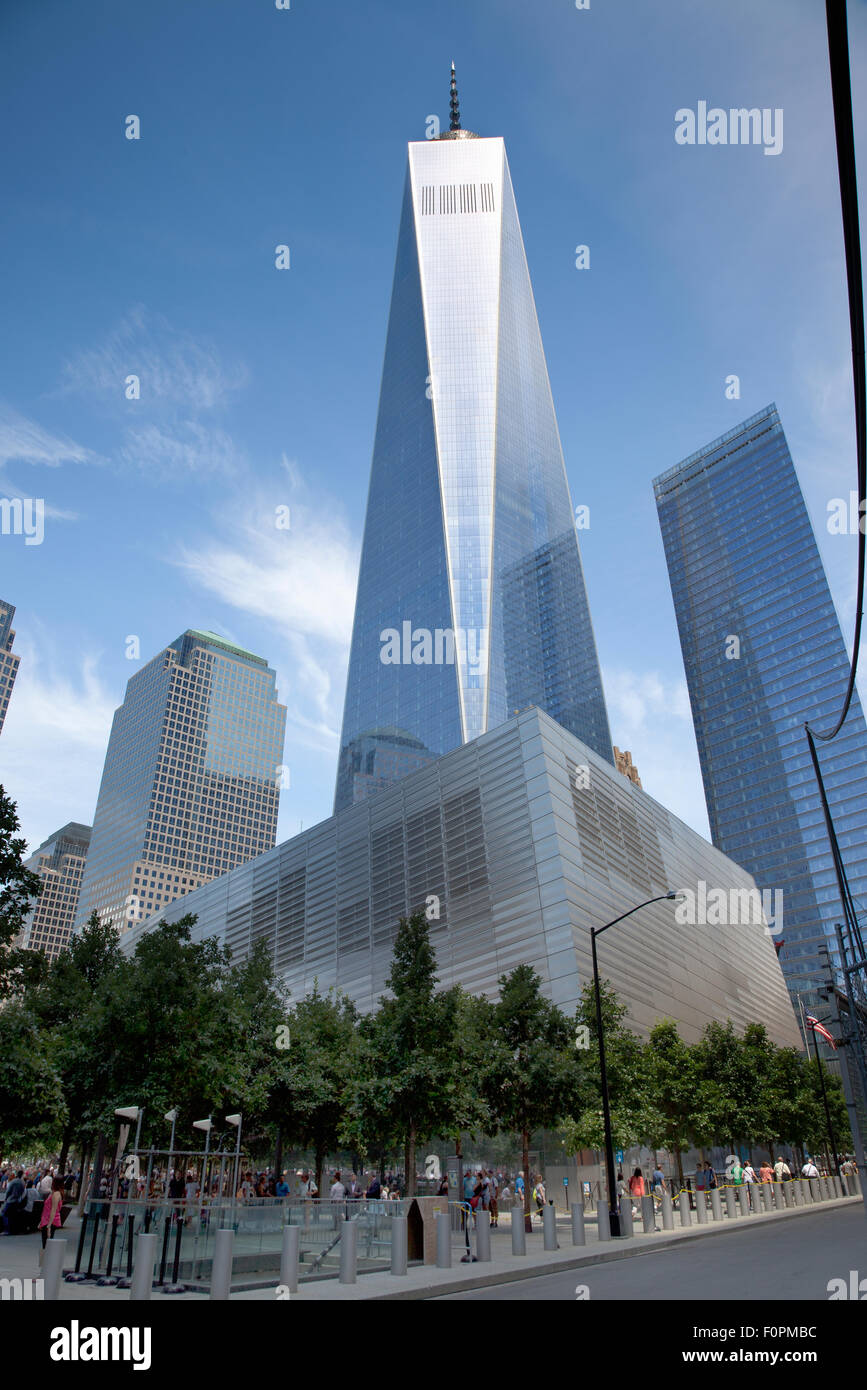 Stati Uniti d'America, nello Stato di New York, New York City, Manhattan, World Trade Center. Foto Stock