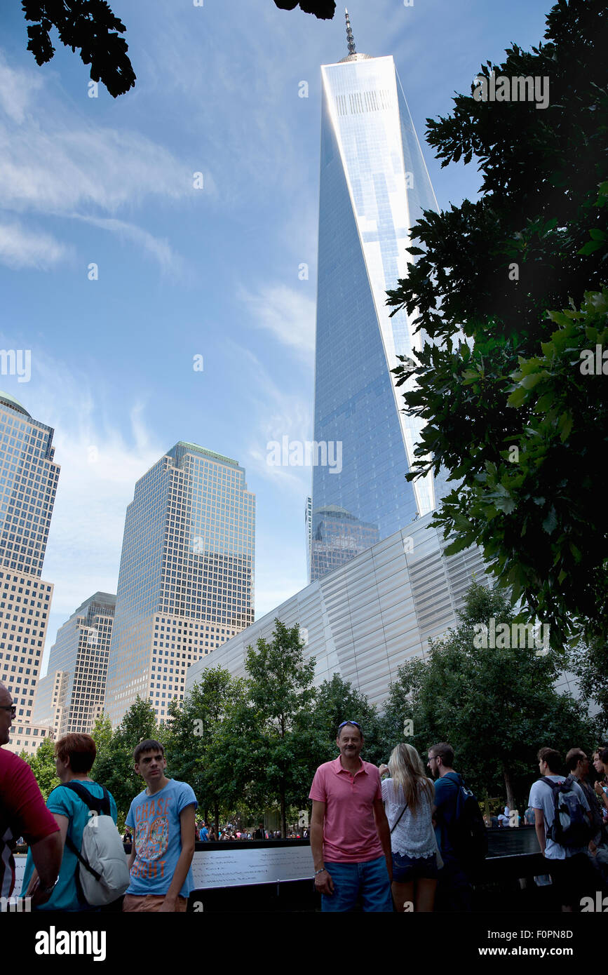 Stati Uniti d'America, nello Stato di New York, New York City, Manhattan, World Trade Center. Foto Stock