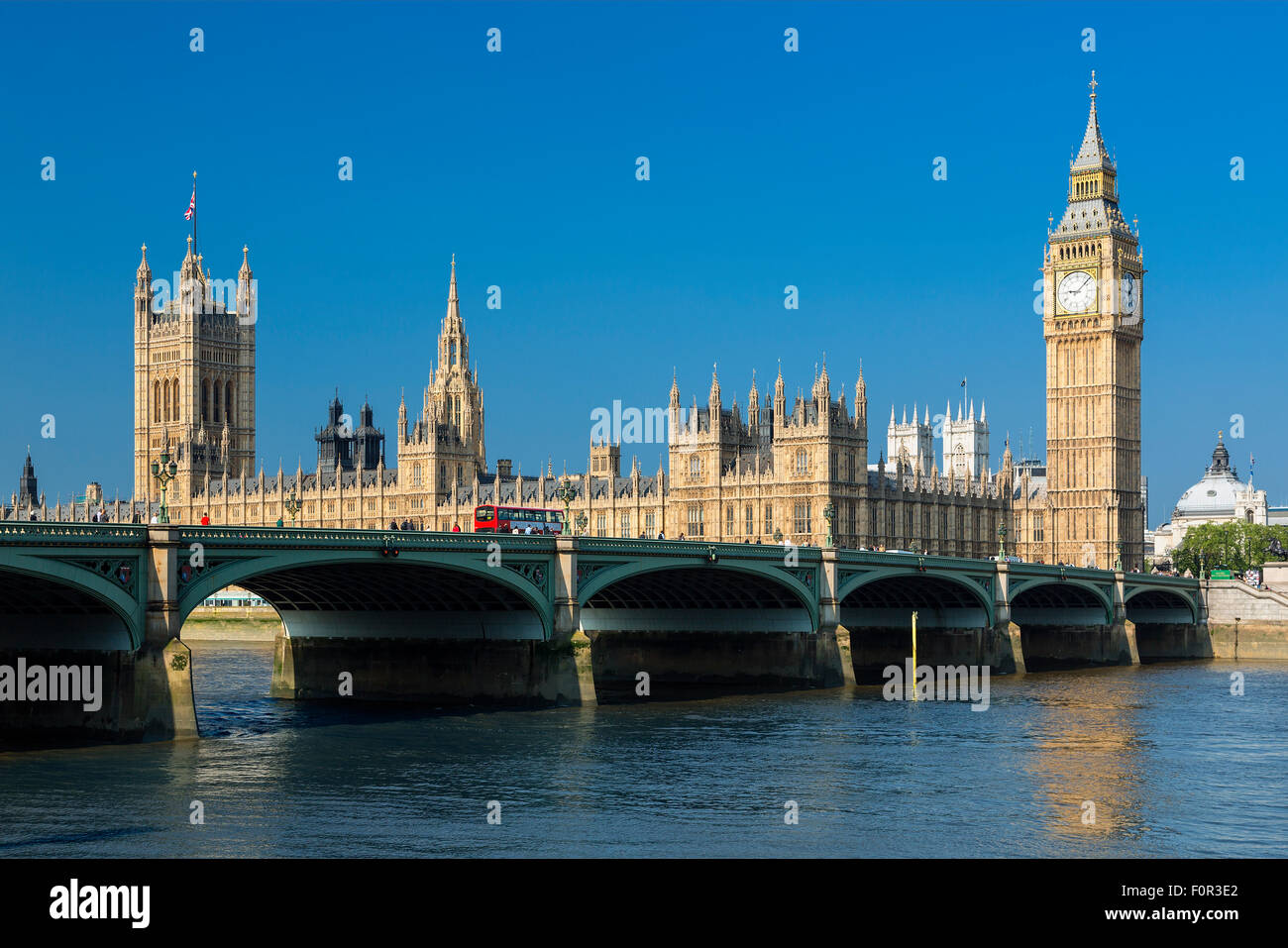 London, Casa del Parlamento Foto Stock