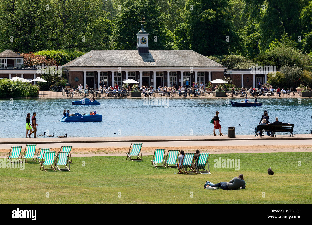 Di Londra, Hyde Park Foto Stock