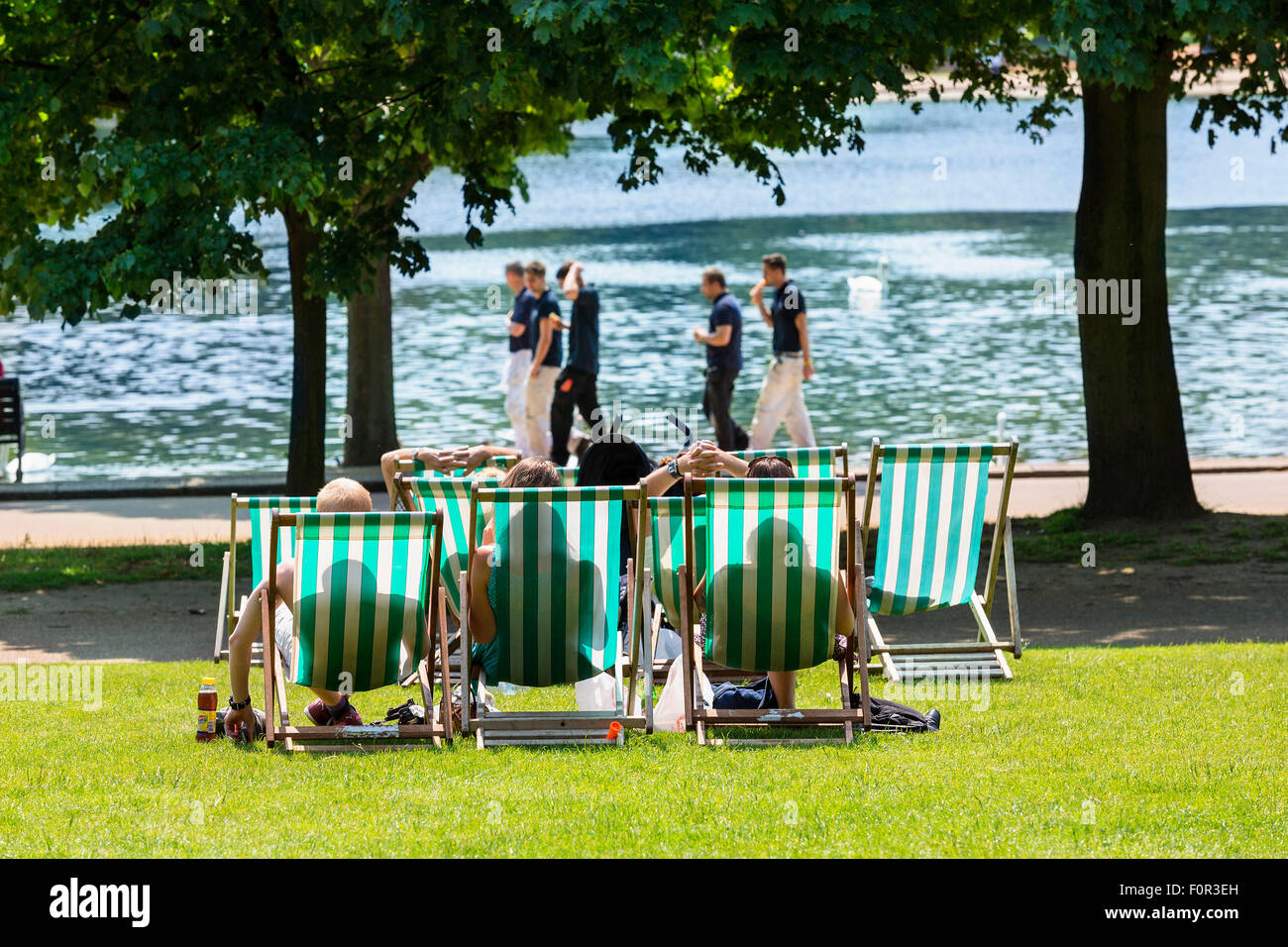 Di Londra, Hyde Park Foto Stock