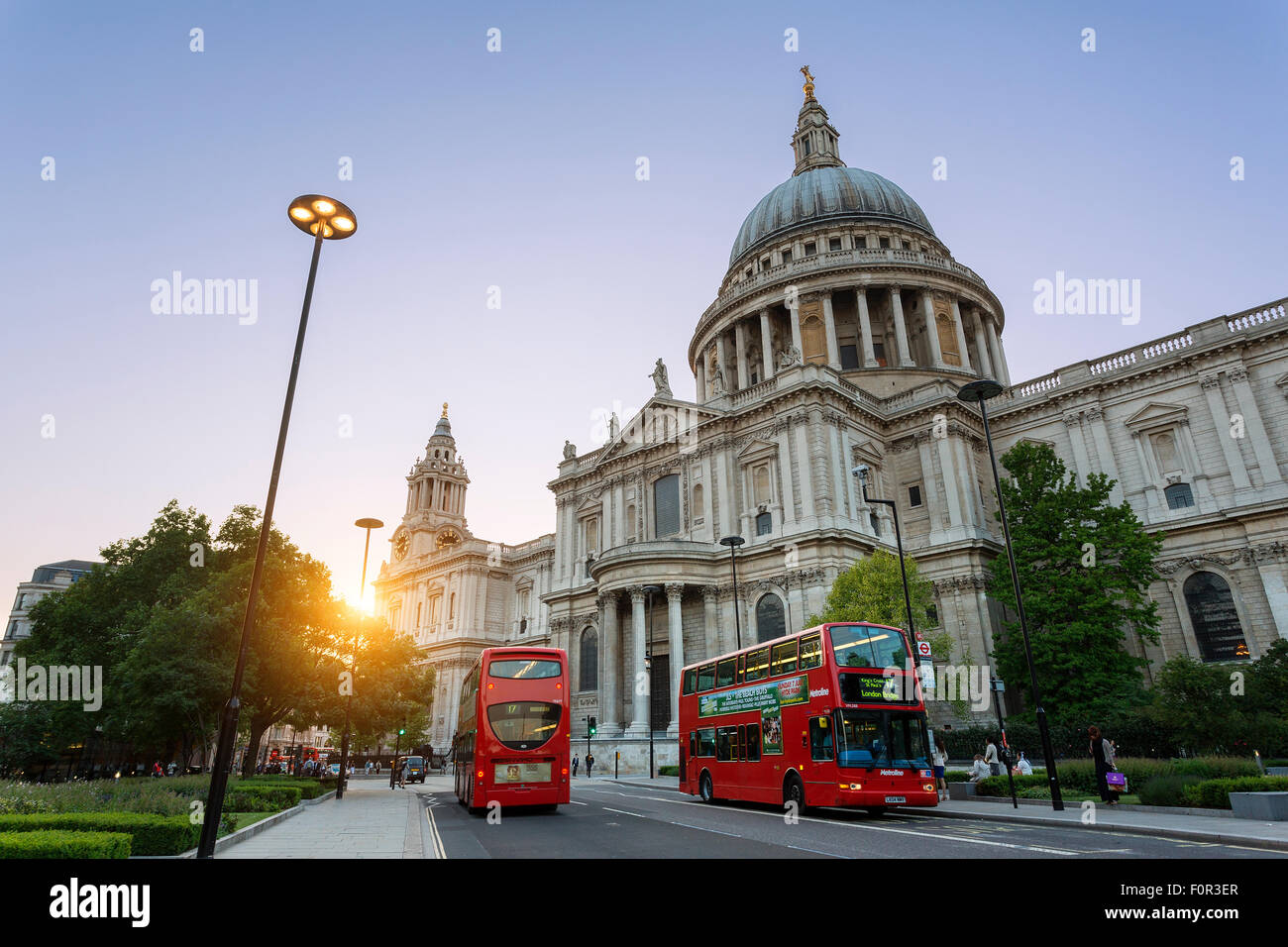 Londra, la Cattedrale di San Paolo Foto Stock