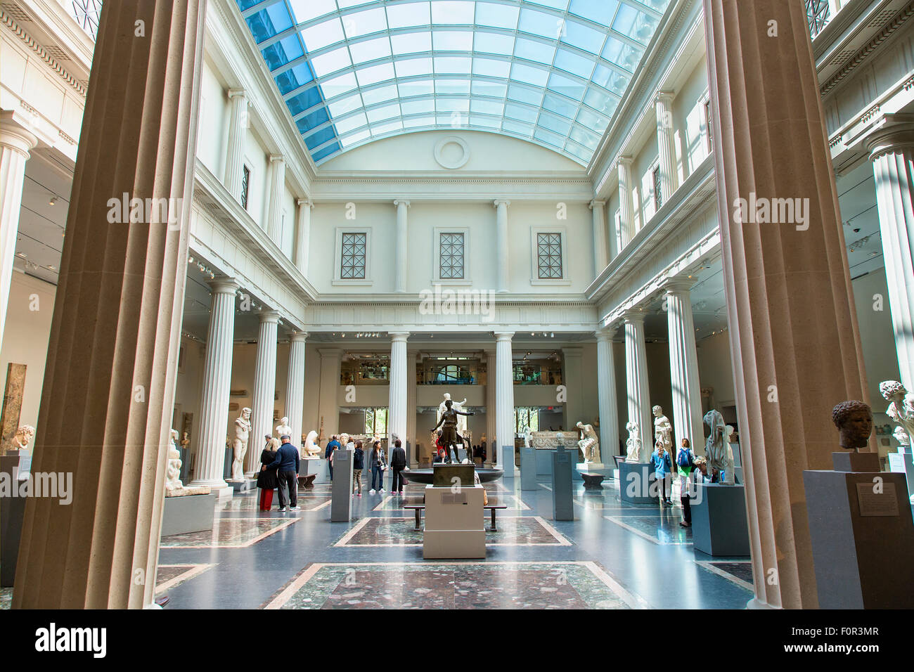 La città di New York, Metropolitan Museum of Art Foto Stock