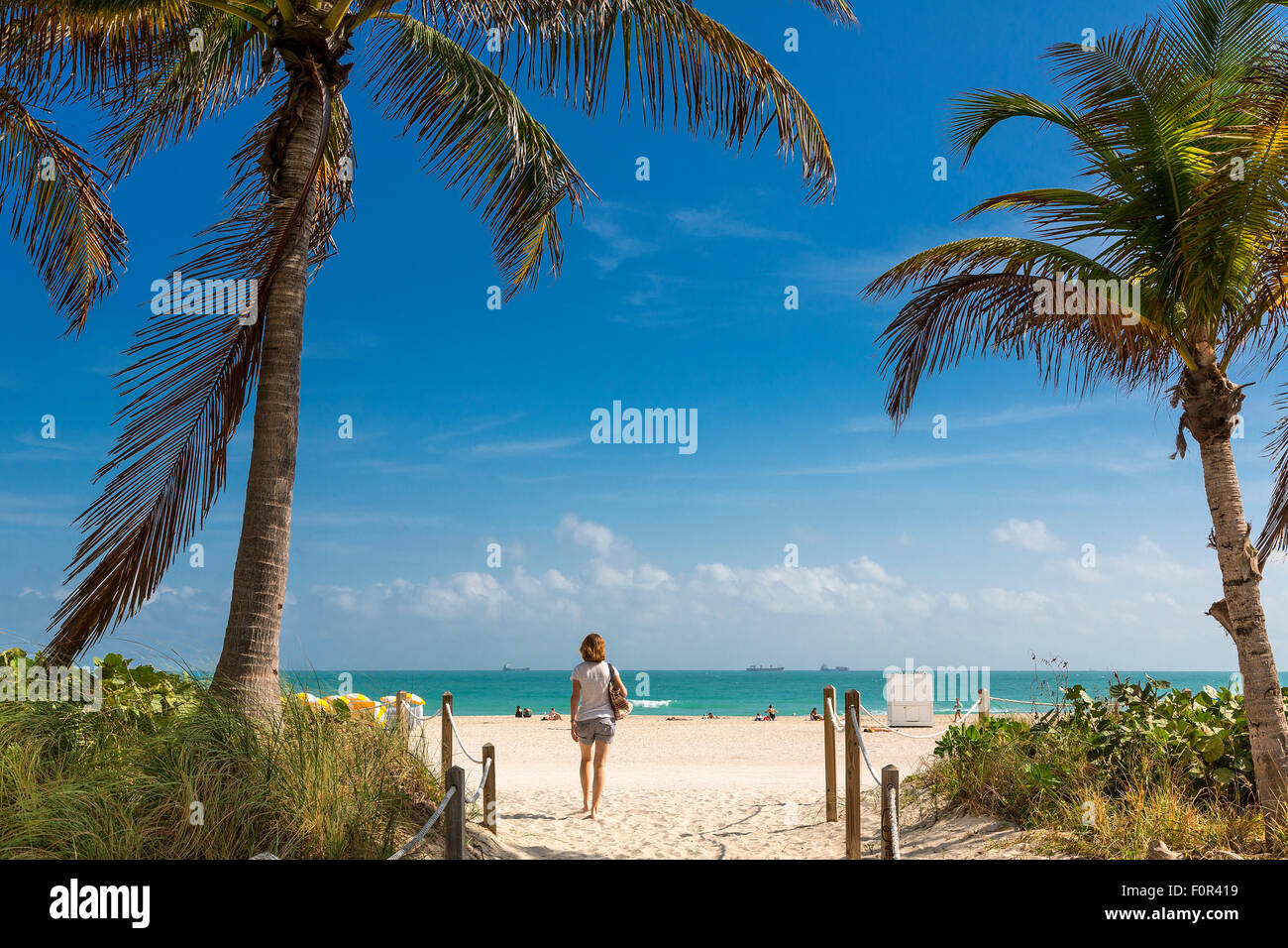 Florida, Miami South Beach Foto Stock