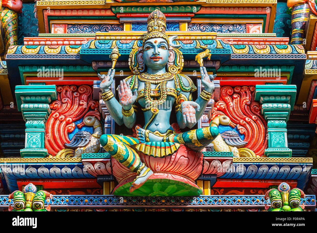 Thailandia, Bangkok, Maha Sri Mariamman temple Foto Stock