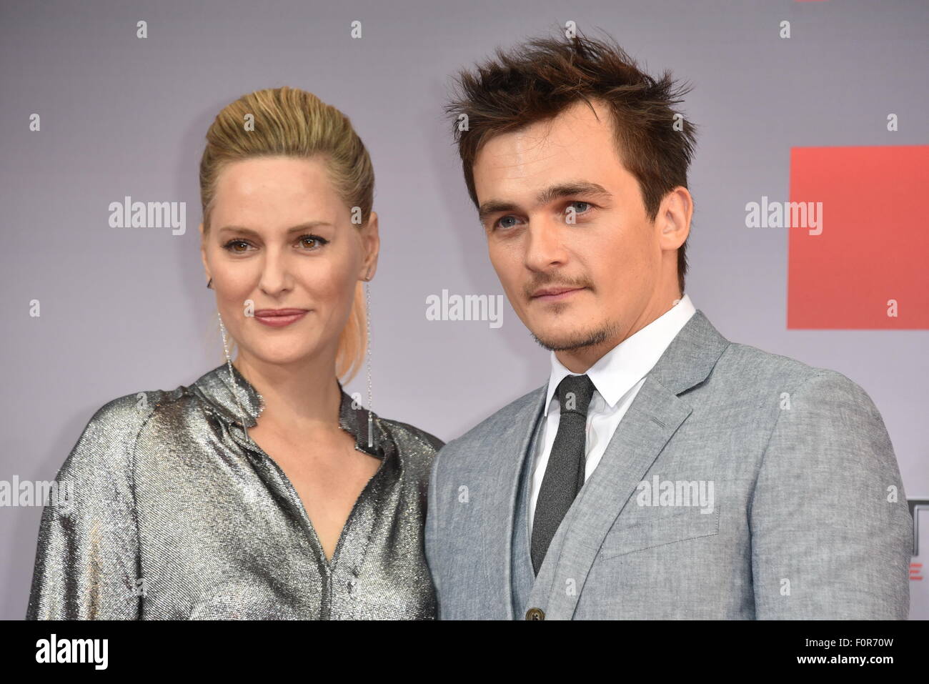 Berlino, Germania. 19 Ago, 2015. Rupert Freind alla premiere di Hitman - Agente 47 a Berlino /19.08.2015/picture alliance Credit: dpa picture alliance/Alamy Live News Foto Stock