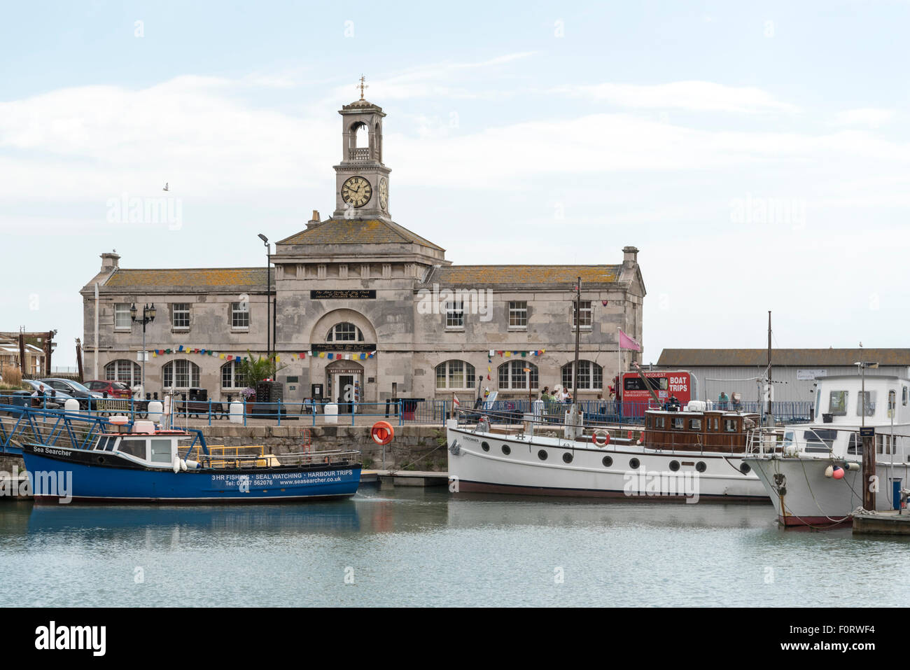 Il Custom House at Royal Ramsgate Harbour Foto Stock