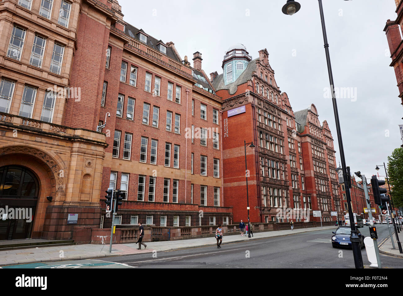 Università di Manchester Sackville Street edificio England Regno Unito Foto Stock