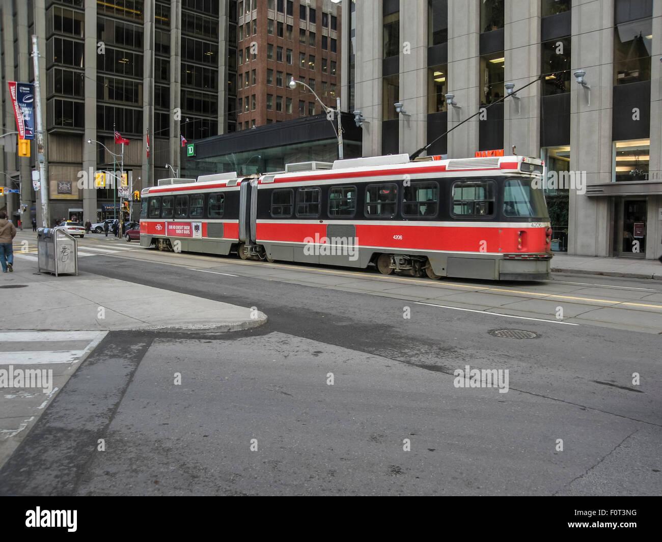 Tram, Toronto, Ontario, Canada - circa 2008. Foto Stock