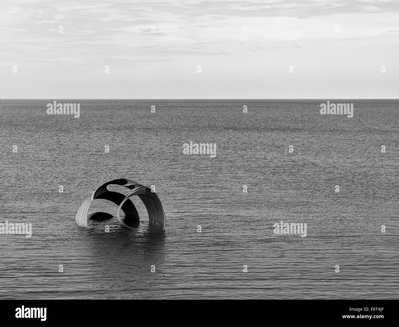 Mary's Shell - Cleveleys lungomare Foto Stock