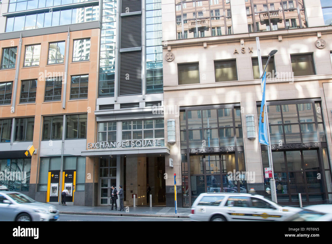 Sydney exchange trading stock market ASX 100 edificio in bridge street,centro di Sydney, Nuovo Galles del Sud, Australia Foto Stock