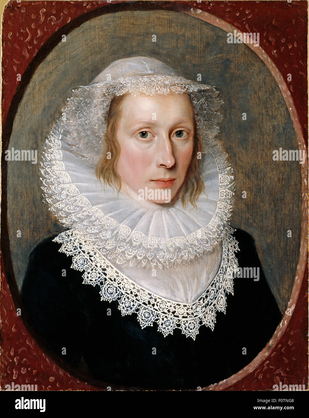 Ritratto di una donna sconosciuta Foto Stock