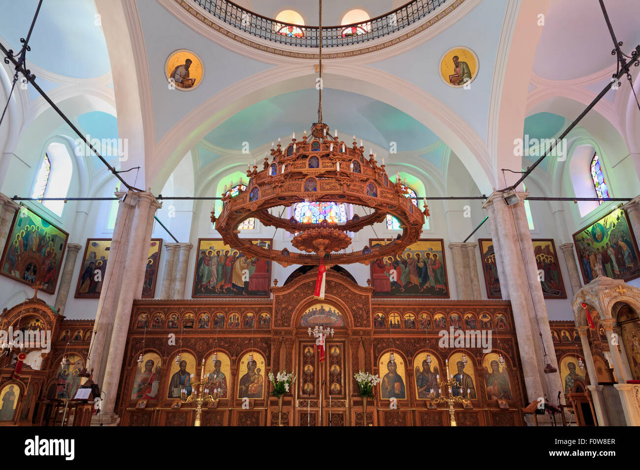 San Tito Chiesa, Heraklion, isola di Creta, Grecia, Europa Foto Stock