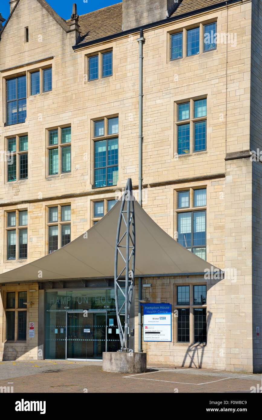 Hampton House Centro Salute, Bristol Foto Stock