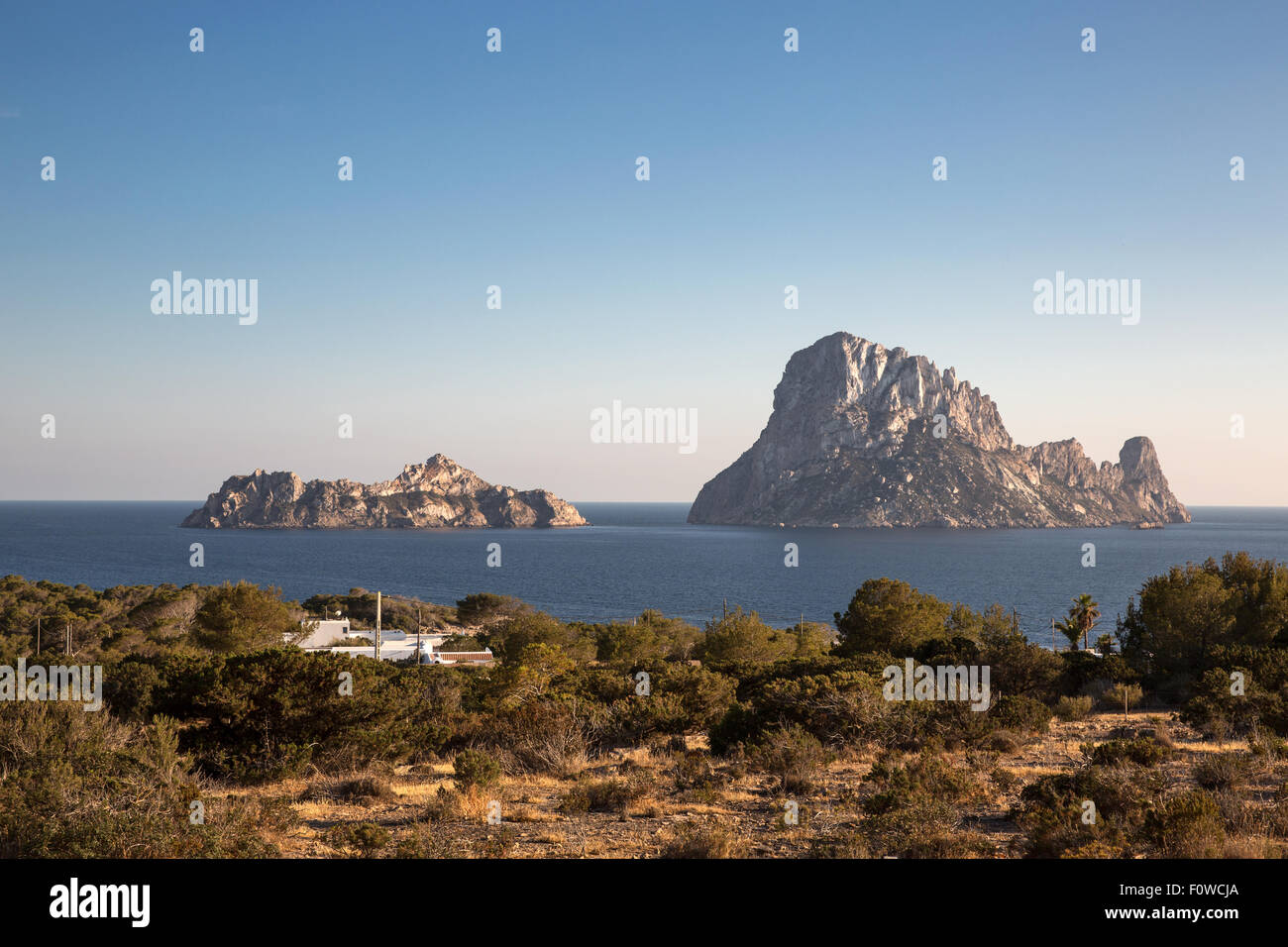 Ibiza (Ibiza) Es Vedra Rock Foto Stock