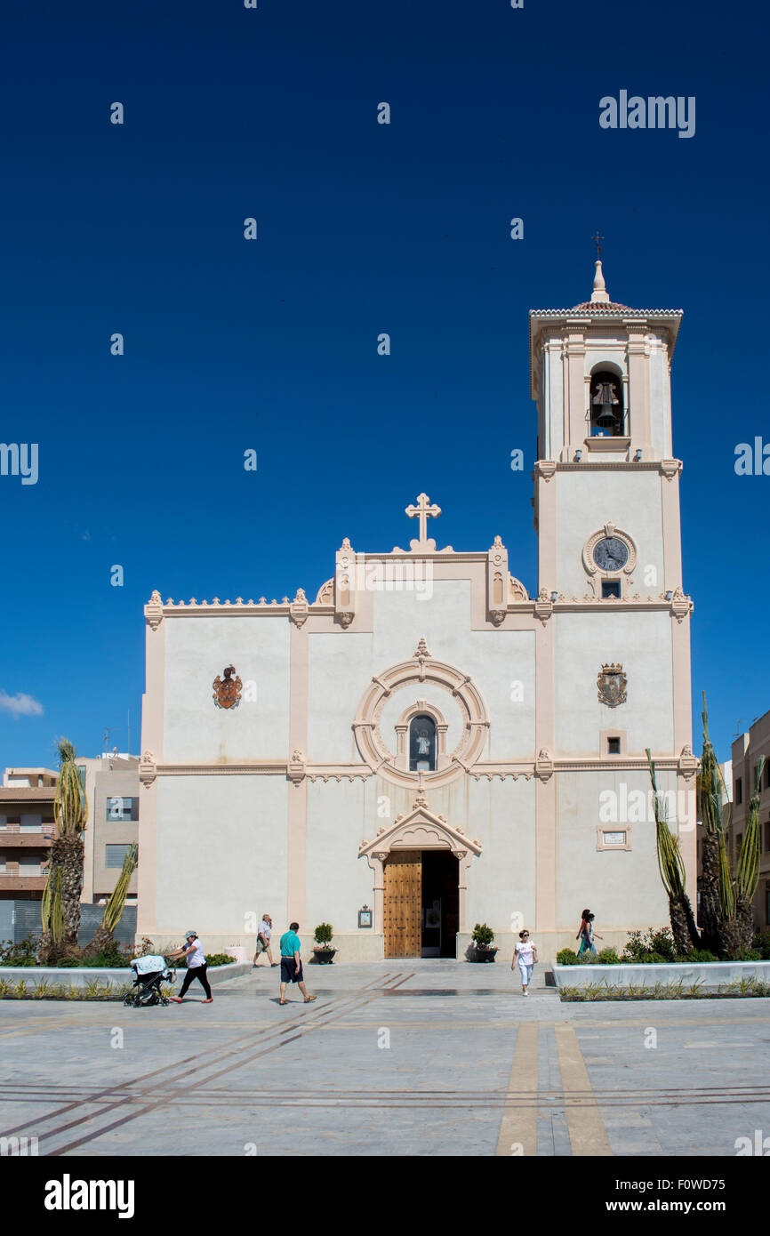 La Parroquia San Francisco Javier chiesa nel centro di San Javier, nella regione di Murcia, Spagna Foto Stock