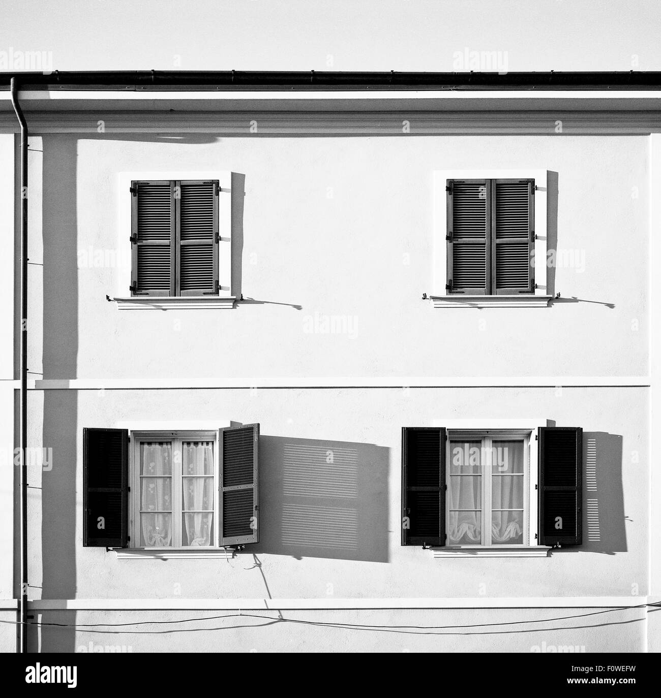 Windows - Pisa Foto Stock