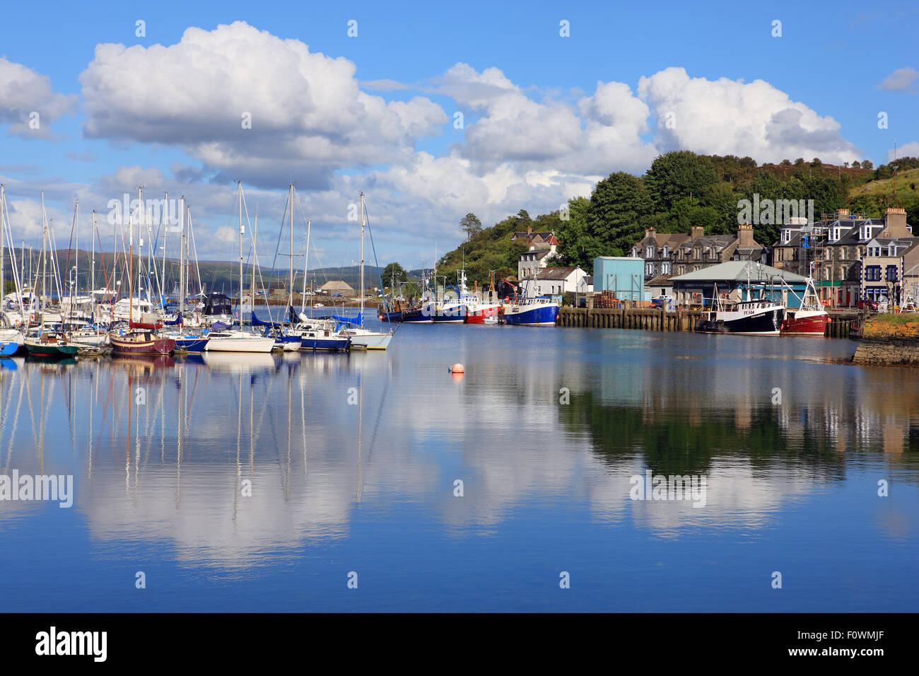 Tarbert Loch Fyne in Argyll, Scozia Foto Stock
