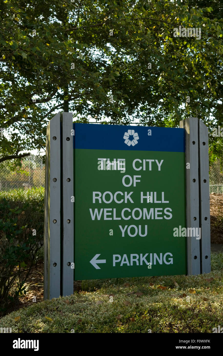 Cherry Park Rock Hill South Carolina USA Foto Stock