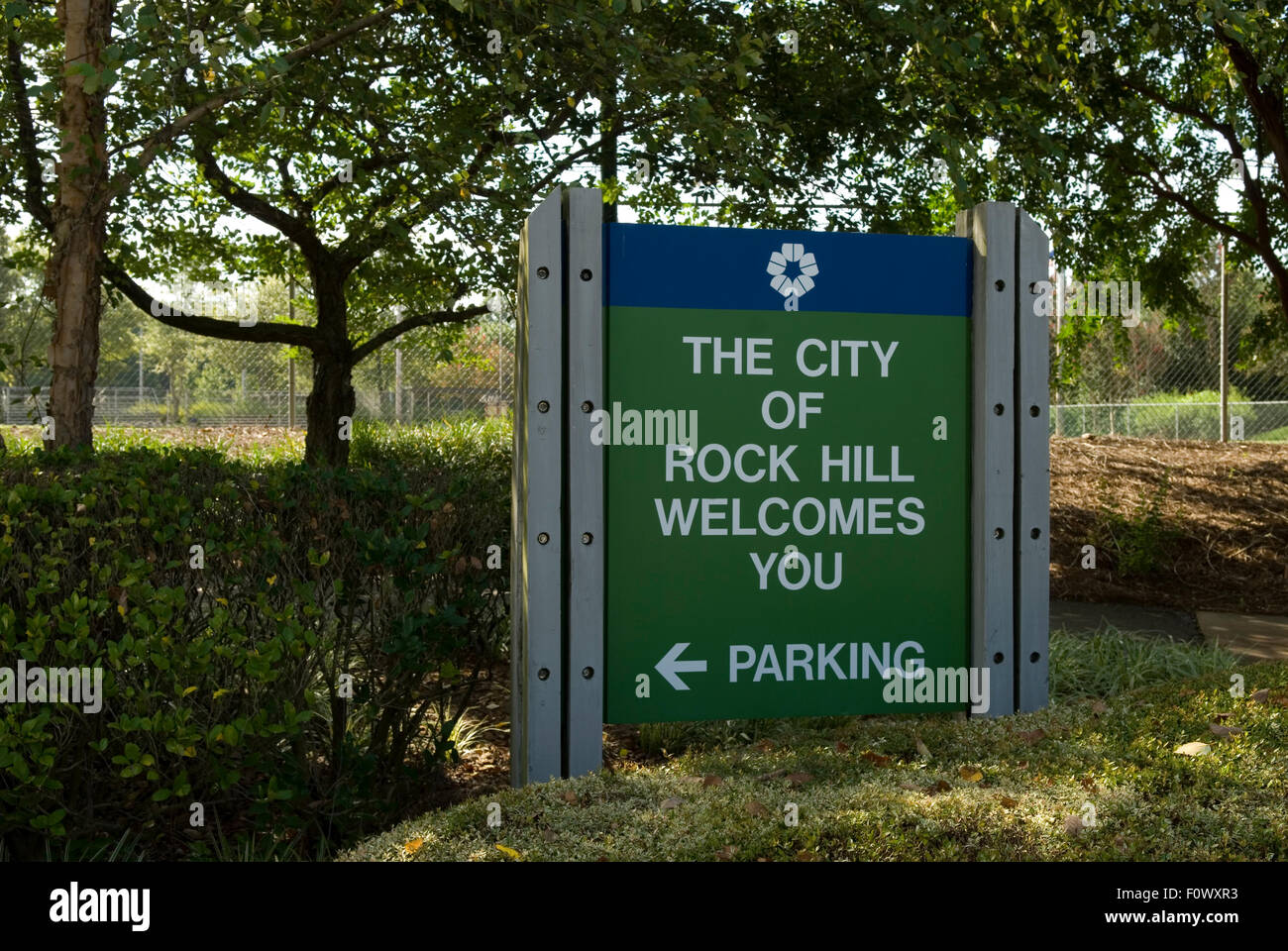 Cherry Park Rock Hill South Carolina USA Foto Stock
